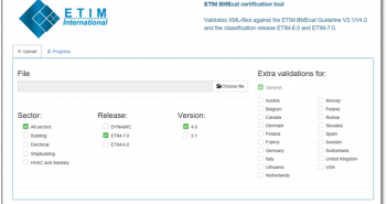 ETIM International rundsender revision af ETIM BMEcat filformatet v. 5.0