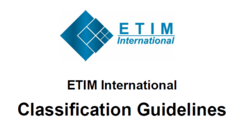ETIM klassifikationsguideline