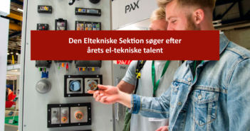 Den Eltekniske Sektion uddeler for tredje gang legat til el-tekniske talenter